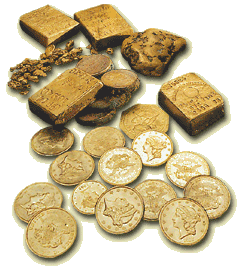 Eureka Ingot and Coin